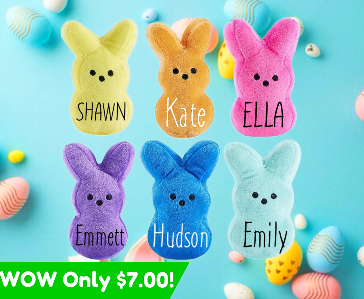 Easter Peeps Custom Name