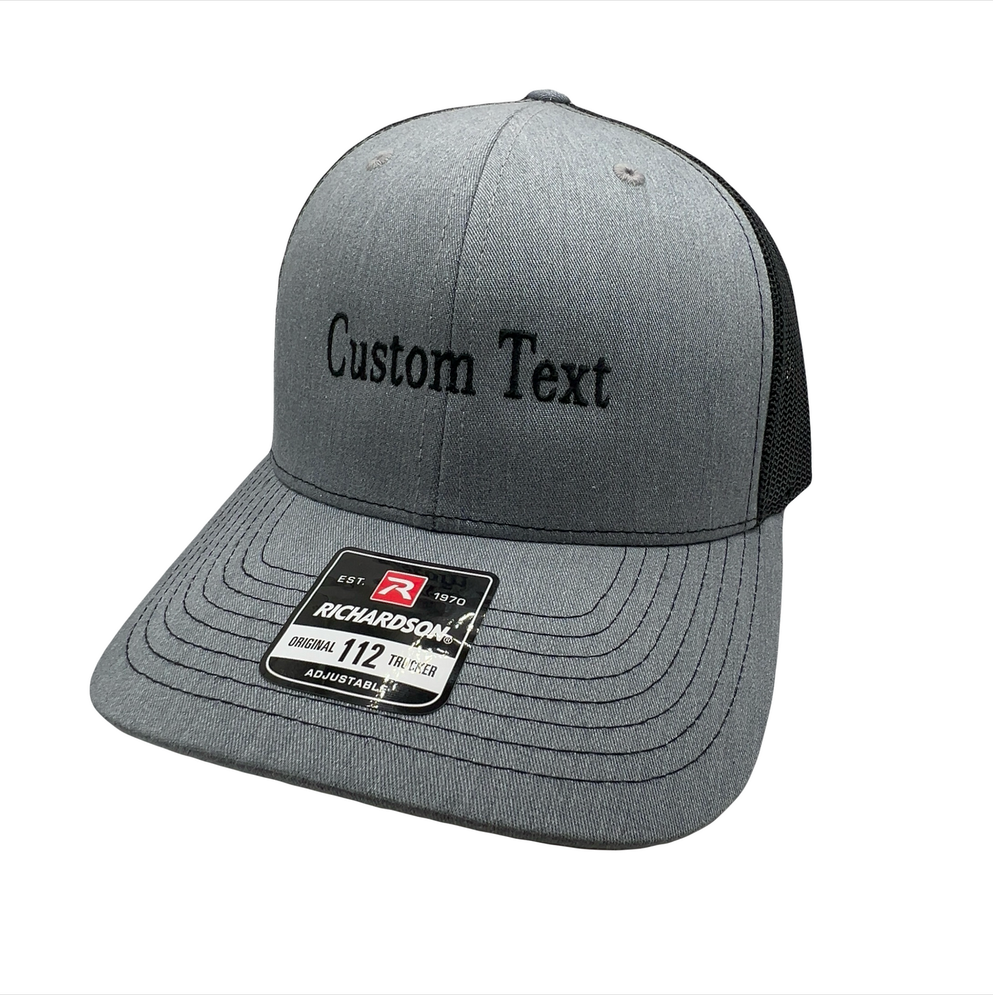 Embroidered richardson 112 Trucker Snap Back Hats