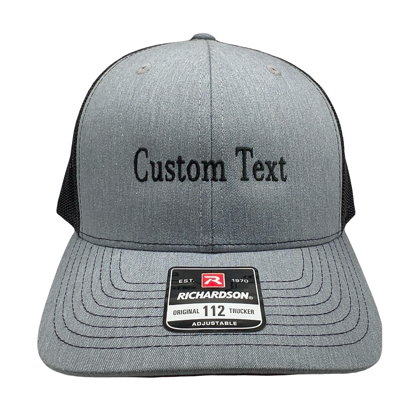 Embroidered richardson 112 Trucker Snap Back Hats