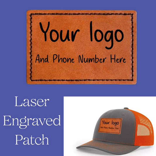 Custom Laser Engraved Richardson 112 Trucker Snap Back Hats